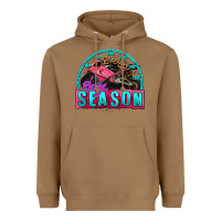 Toasted Coconut racing season motorcycle Heavyweight Hoodie - AdoDesignShop