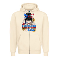 Sandshell All American Babe 4th of July Zipper Hoodie - CowGirlArtShop