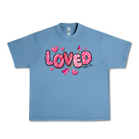 Pebble Blue loved valentines day Urban Heavy Tee - RanaPortraitStore