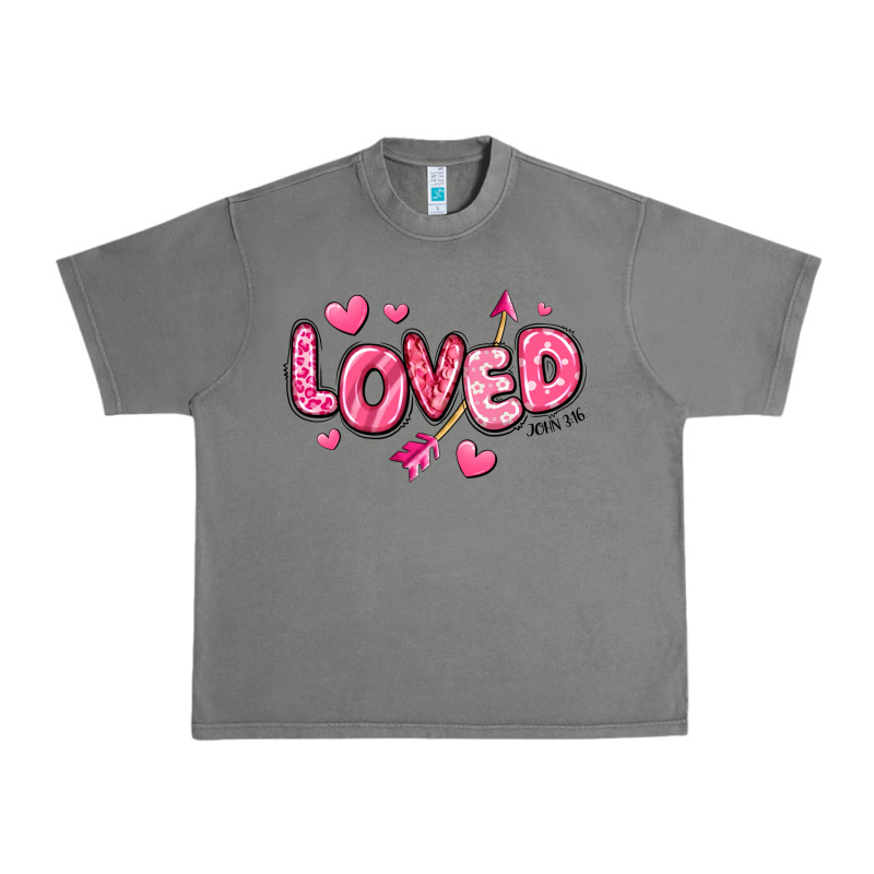 Loved Valentines Day Urban Heavy Tee by RanaPortraitStore | Teevron