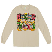 Mushroom nacho average teacher Long Sleeve Tee - Zillion Design Studio