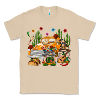 Mushroom Mexican Gnome Truck Classic Tee - texasbilliewilder
