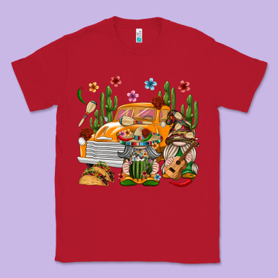Mexican Gnome Truck Classic Tee Designed By Texasbilliewilder
