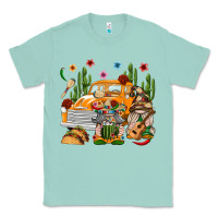 Seafoam Mexican Gnome Truck Classic Tee - texasbilliewilder