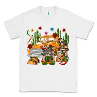 White Mexican Gnome Truck Classic Tee - texasbilliewilder