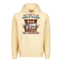 Pina Colada the way to my heart is through the bookstore Premium Hoodie - MaliasSmallBusiness