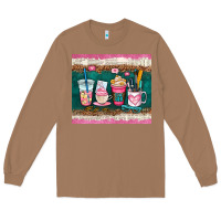 Toasted Coconut teacher coffee cups Long Sleeve Tee - AdoDesignShop
