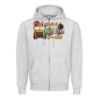 Dove Grey Student Delivery Specialist Zipper Hoodie - CowhideDigitalArt