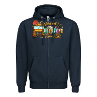 Navy Student Delivery Specialist Zipper Hoodie - CowhideDigitalArt