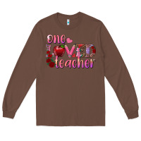 Chestnut one loved teacher Long Sleeve Tee - RanaPortraitStore