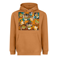 Meerkat autumun distressed tumbler Heavyweight Hoodie - BundleAndBundleShop