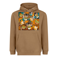 Toasted Coconut autumun distressed tumbler Heavyweight Hoodie - BundleAndBundleShop