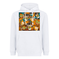 White autumun distressed tumbler Heavyweight Hoodie - BundleAndBundleShop