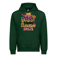 Forest Green im not bossy i just have leadership skills Urban Hoodie - NancyCooperArtShop