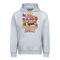 Heather Grey im not bossy i just have leadership skills Urban Hoodie - NancyCooperArtShop