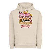 Pigment French Oak im not bossy i just have leadership skills Urban Hoodie - NancyCooperArtShop