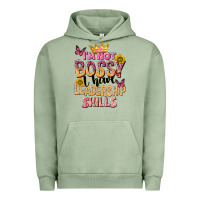 Pigment Oil Green im not bossy i just have leadership skills Urban Hoodie - NancyCooperArtShop