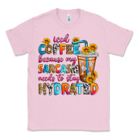 Bubblegum Pink iced coffee because my sarcasm needs to stay hydra Classic Tee - Zillion Design Studio