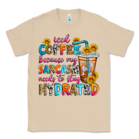 Mushroom iced coffee because my sarcasm needs to stay hydra Classic Tee - Zillion Design Studio