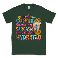 Sports Green iced coffee because my sarcasm needs to stay hydra Classic Tee - Zillion Design Studio