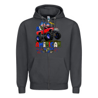 Smoke All American Boy 4th july Zipper Hoodie - CowGirlArtShop