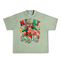 Oil Green merry and bright caucasian girl sneakers Urban Heavy Tee - RanaPortraitStore