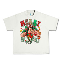 Pistachio merry and bright caucasian girl sneakers Urban Heavy Tee - RanaPortraitStore