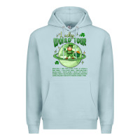 Blue Mist lucky world tour st. patricks day Premium Hoodie - MaliasSmallBusiness