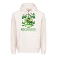 Pale Pink lucky world tour st. patricks day Premium Hoodie - MaliasSmallBusiness