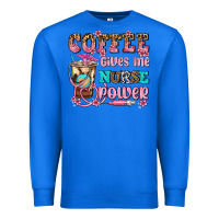 True Royal coffee gives me nurse power Premium Sweatshirt - AdoDesignShop