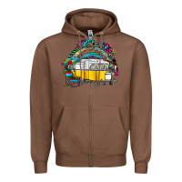 Chestnut camp more worry less Zipper Hoodie - SublimationCraftShop