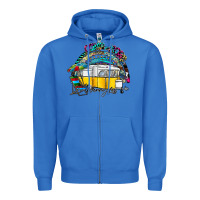 True Royal camp more worry less Zipper Hoodie - SublimationCraftShop