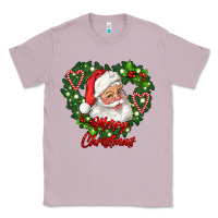 Lilac merry christmas santa Classic Tee - RanaPortraitStore