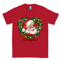 Red merry christmas santa Classic Tee - RanaPortraitStore