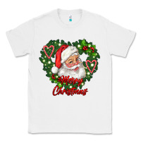 White merry christmas santa Classic Tee - RanaPortraitStore