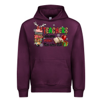 Mauve Wine teachers always make the nice list Urban Hoodie - MaliasSmallBusiness