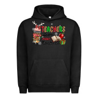 Pigment Black teachers always make the nice list Urban Hoodie - MaliasSmallBusiness