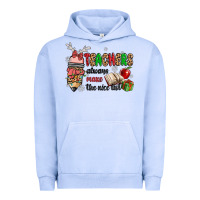 Pigment Grape Ice teachers always make the nice list Urban Hoodie - MaliasSmallBusiness