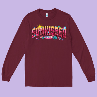 Sunkissed Long Sleeve Tee Designed By Texasbilliewilder