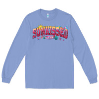Colony Blue sunkissed Long Sleeve Tee - texasbilliewilder
