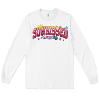 White sunkissed Long Sleeve Tee - texasbilliewilder