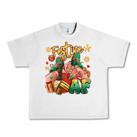 Lunar Rock festive af christmas caucasian girl sneakers Urban Heavy Tee - RanaPortraitStore