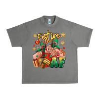 Tornado festive af christmas caucasian girl sneakers Urban Heavy Tee - RanaPortraitStore
