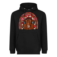Black valentines red angus rainbow Heavyweight Hoodie - JahusDesignShop
