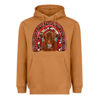 Meerkat valentines red angus rainbow Heavyweight Hoodie - JahusDesignShop