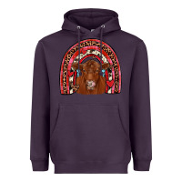 Plum valentines red angus rainbow Heavyweight Hoodie - JahusDesignShop