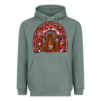 Sage valentines red angus rainbow Heavyweight Hoodie - JahusDesignShop