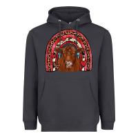 Smoke valentines red angus rainbow Heavyweight Hoodie - JahusDesignShop