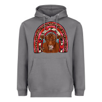 Storm valentines red angus rainbow Heavyweight Hoodie - JahusDesignShop