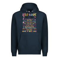 Navy self love girl tour malias Premium Hoodie - MaliasSmallBusiness
